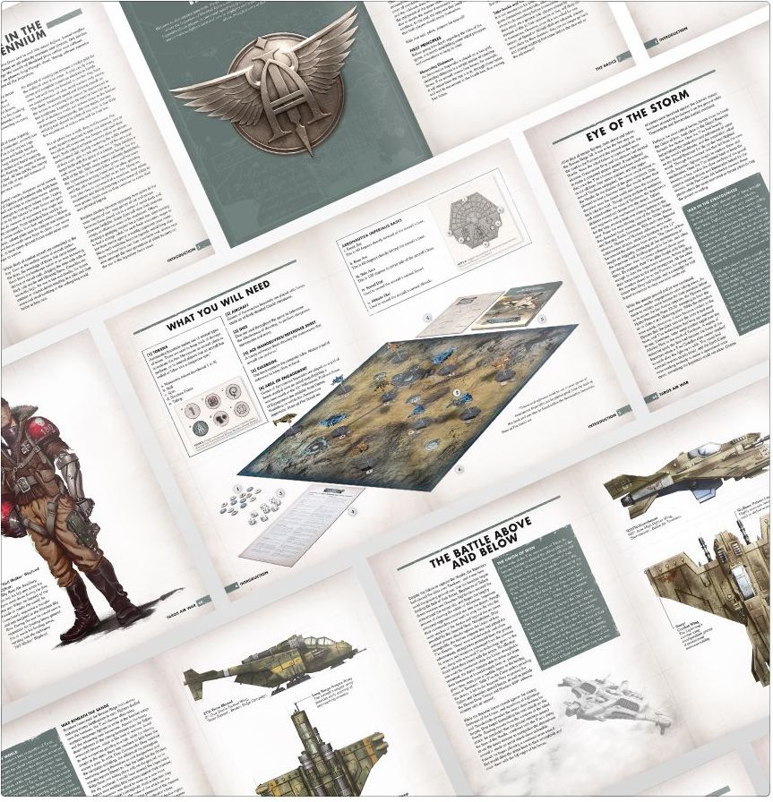 Games Workshop Aeronautica Imperialis: Taros Air War Campaign Book - obrázek 2