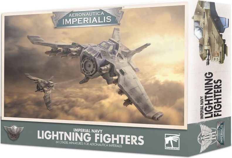 Games Workshop Aeronautica Imperialis: Imperial Navy Lightning Fighters - obrázek 1
