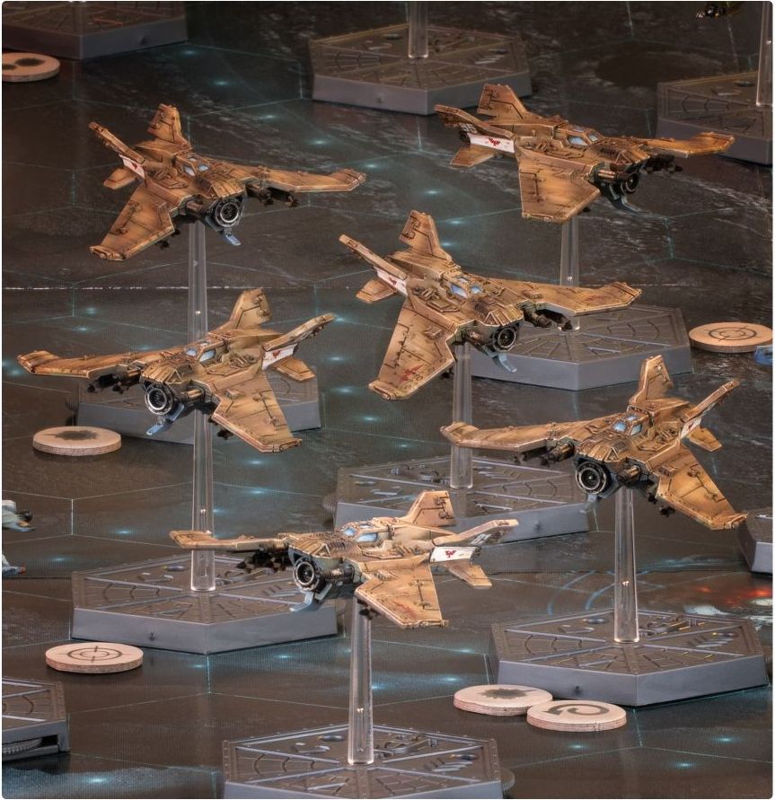 Games Workshop Aeronautica Imperialis: Imperial Navy Lightning Fighters - obrázek 2