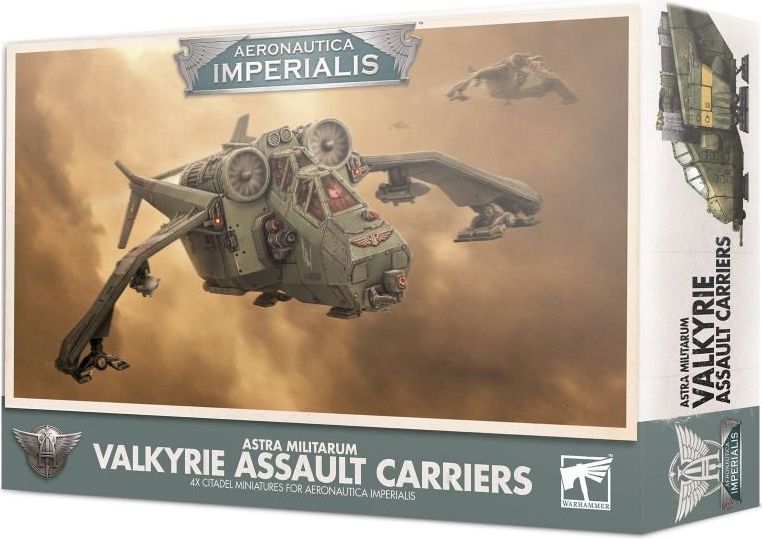 Games Workshop Aeronautica Imperialis: Astra Militarum Valkyrie Assault Carriers - obrázek 1
