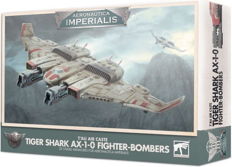 Games Workshop Aeronautica Imperialis: T'au Air Caste Tiger Shark AX-1-0 Fighter-Bombers - obrázek 1