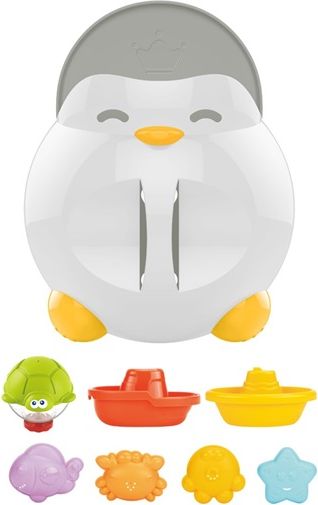 BAYO | Nezařazeno | Hračky do vody 7ks s pouzdrem BAYO | Multicolor |