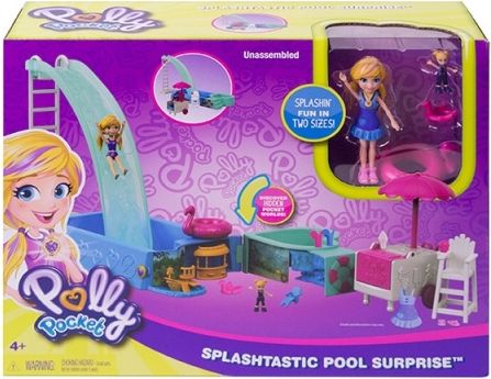 Polly Pocket BAZÉN SE SKLUZAVKOU - obrázek 1