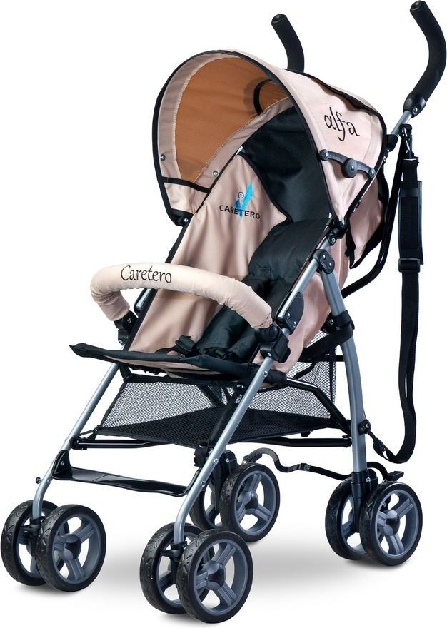 Golfový kočárek CARETERO Alfa Varianta: beige 2016 - béžová - obrázek 41