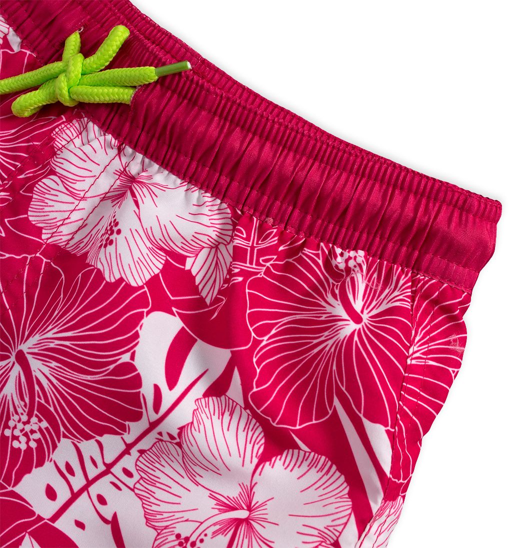 Dívčí plavkové šortky KNOT SO BAD IBIŠKY růžové Velikost: 128 - obrázek 2
