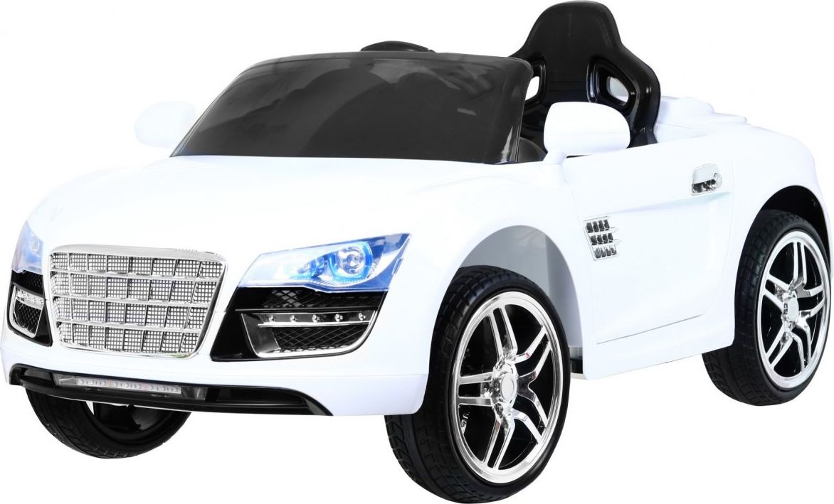 Mamido  Dětské elektrické autíčko Super Power bílé - obrázek 1