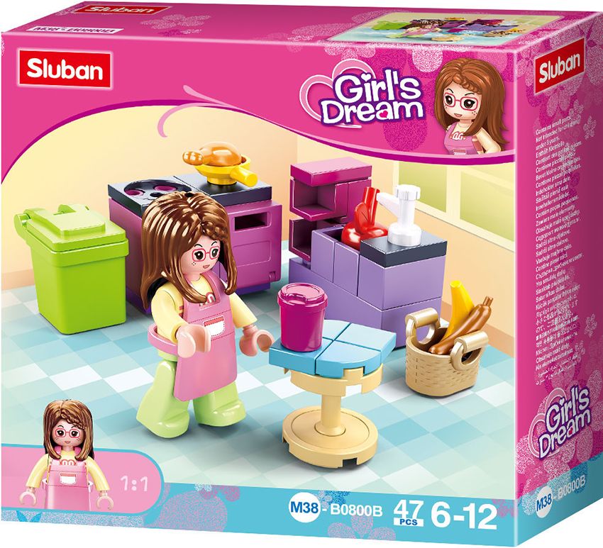 Sluban Girls Dream M38-B0800B Kuchyň - obrázek 1