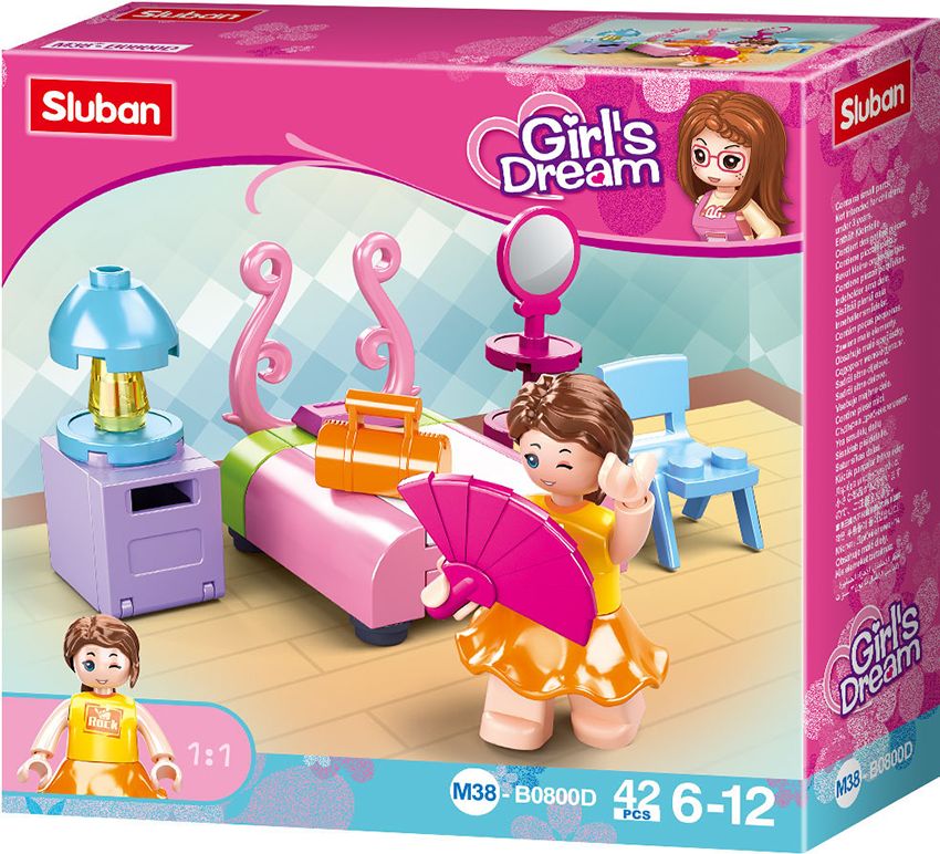 Sluban Girls Dream M38-B0800D Ložnice - obrázek 1