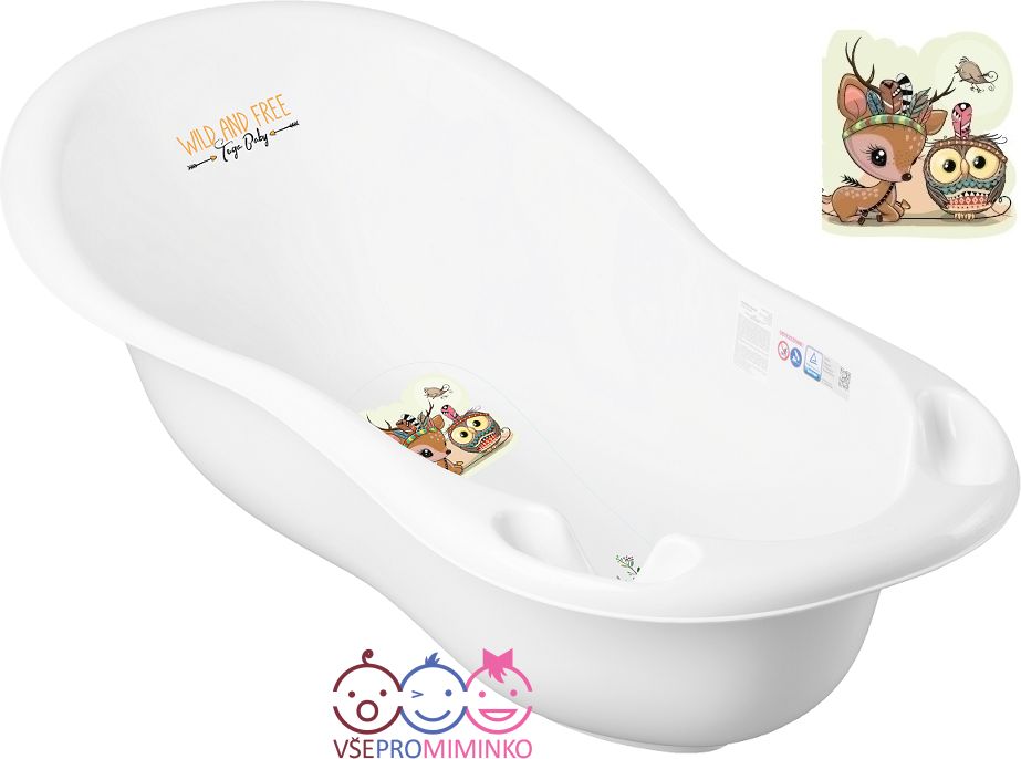 Dětská vanička Tega Jelínek 102 cm - obrázek 1