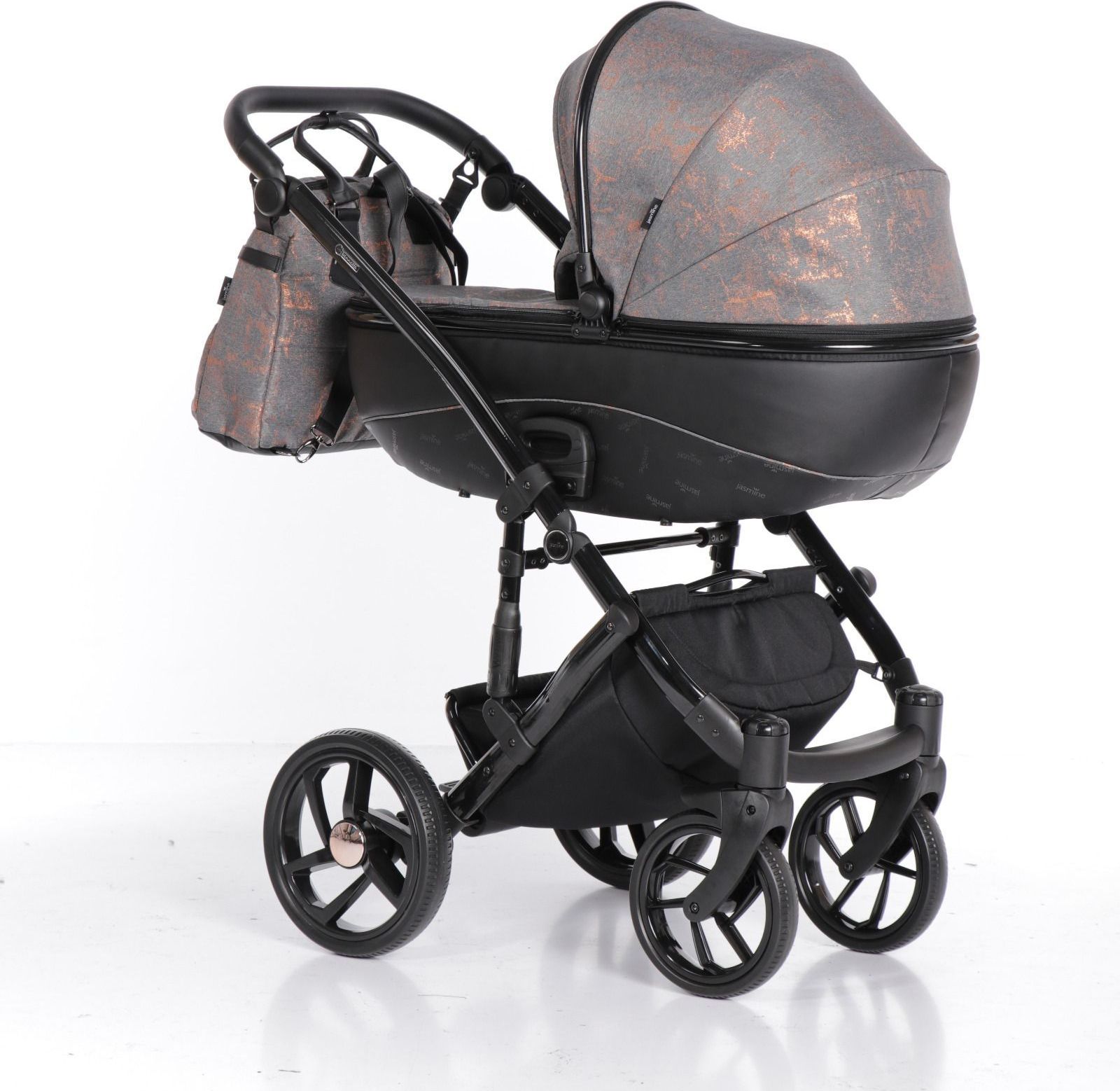 Jasmine Bennetta Soft 13 Copper odpružený kočárek - obrázek 5