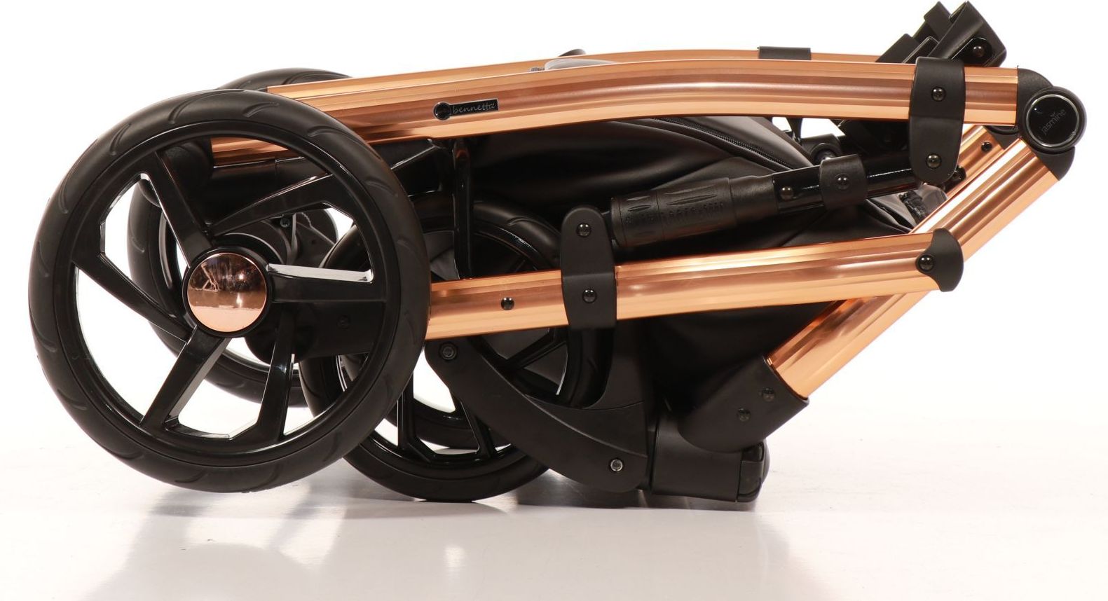 Jasmine Bennetta Soft 13 Copper odpružený kočárek - obrázek 9