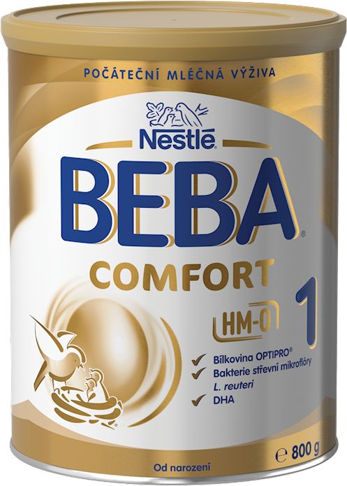 3x BEBA Comfort HMO 1 (800g) - kojenecké mléko - obrázek 2