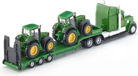 SIKU Farmer 1837 Tahač s podvalníkem a traktory John Deere 1:87 - obrázek 3
