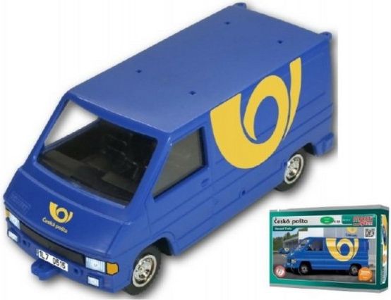 Stavebnice Monti 05.4 Česká pošta Renault Trafic 1:35 - obrázek 1