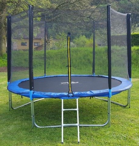 SuperJump Trampolína 305 cm + ochranná síť + žebřík - obrázek 1