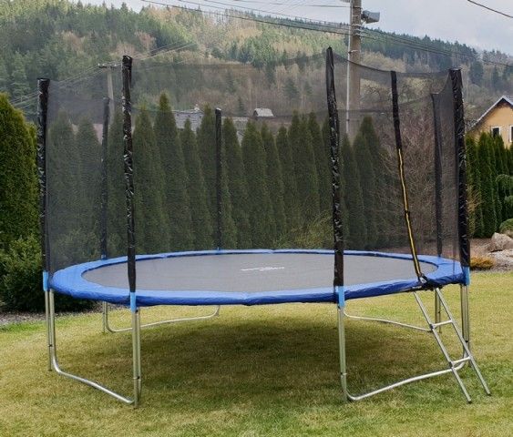 SuperJump Trampolína 366 cm + ochranná síť + žebřík - obrázek 2