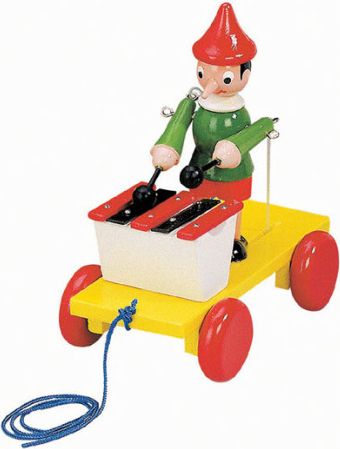 Bino Tahací Pinocchio s xylofonem - obrázek 1