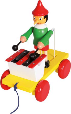 Bino Tahací Pinocchio s xylofonem - obrázek 2