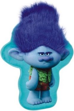 Tvarovaný polštářek - Trollové Poppy a Branch - obrázek 3