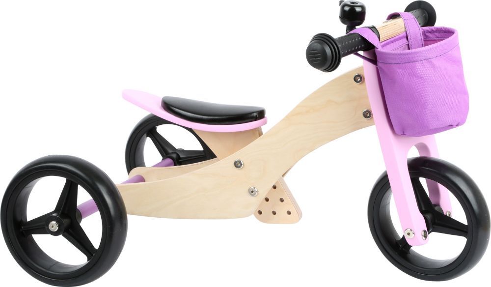 Small foot by Legler Dřevěné odrážedlo 2v1 Small Foot Trike - obrázek 1