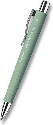 Kuličková tužka Faber-Castell Poly Ball pastelová zelená - obrázek 1