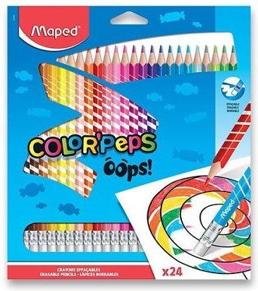 Pastelky Maped Color'Peps Oops 24 barev - obrázek 1