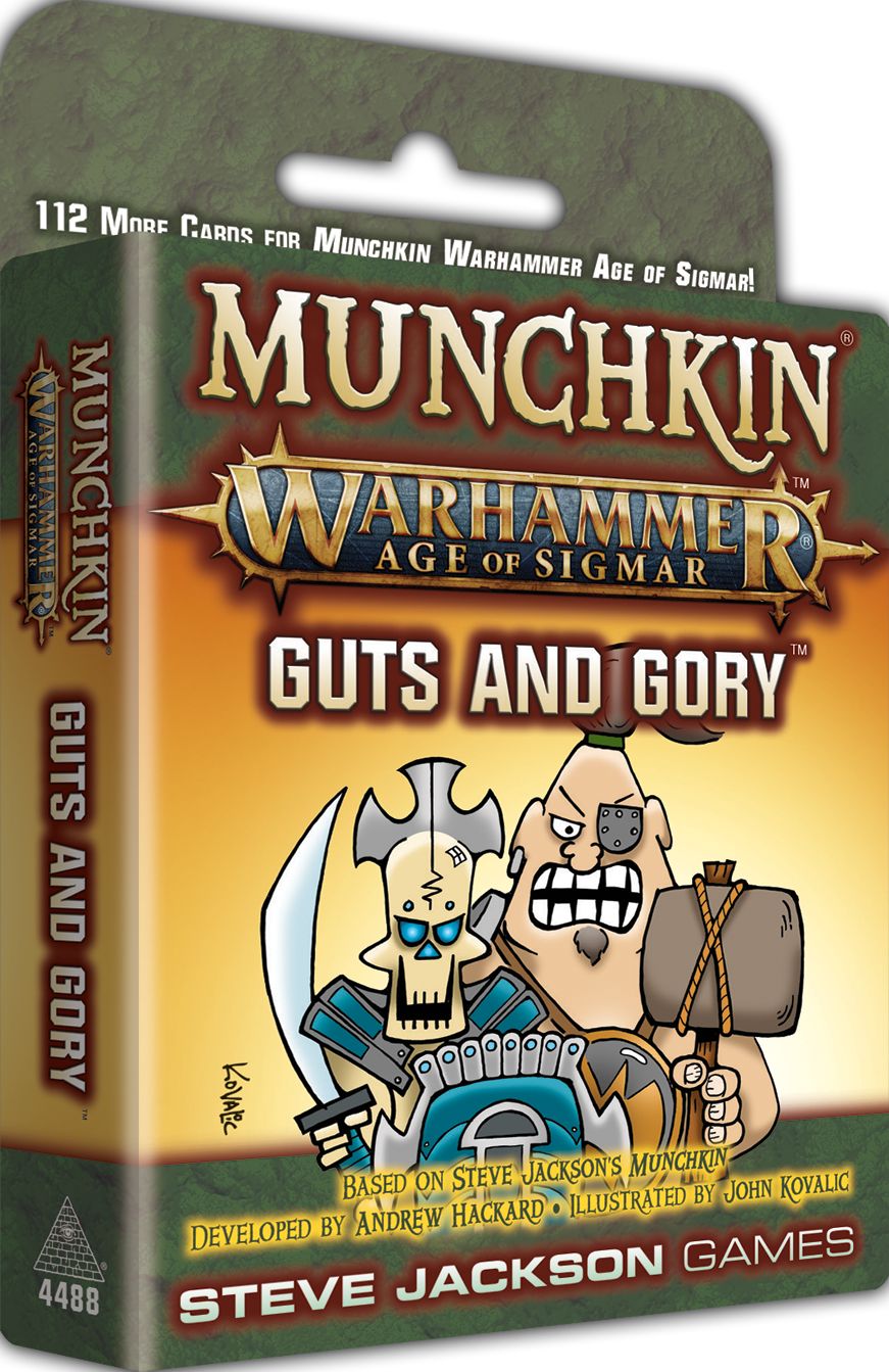 Steve Jackson Games Munchkin: Warhammer Age of Sigmar - Guts and Gory - obrázek 1