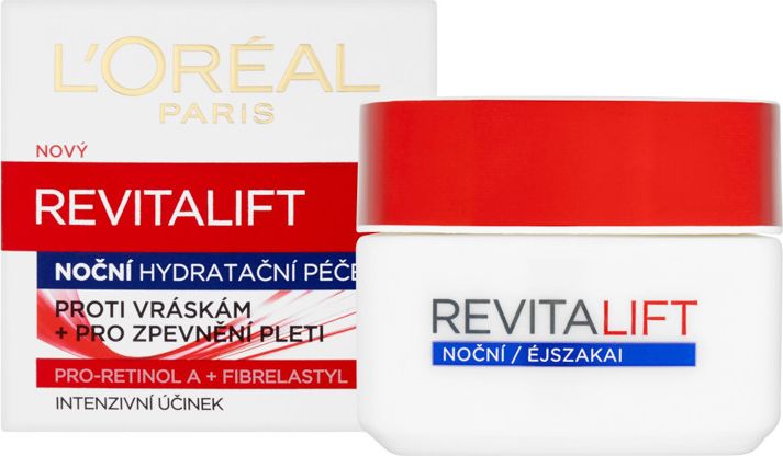 L’Oréal Paris Revitalift noční krém proti vráskám a pro zpevnění pleti 50ml - obrázek 1