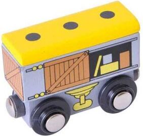 Vagon pro dřevěné vláčkodáhy - se zbožím - obrázek 1