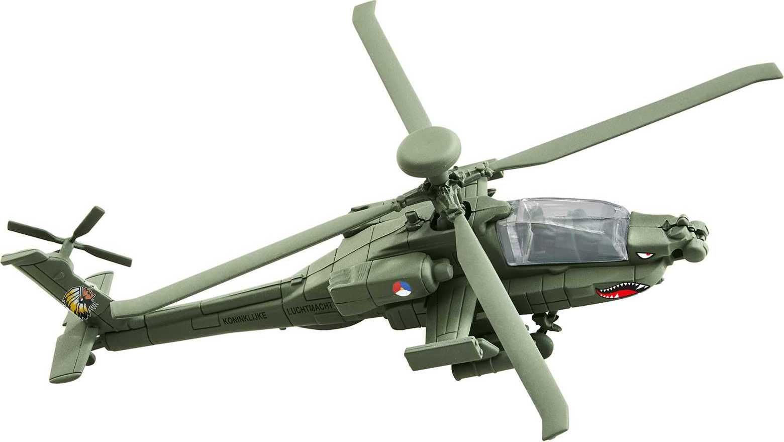 REVELL Build & Play vrtulník 06453 - AH-64 Apache (1:100) - obrázek 2