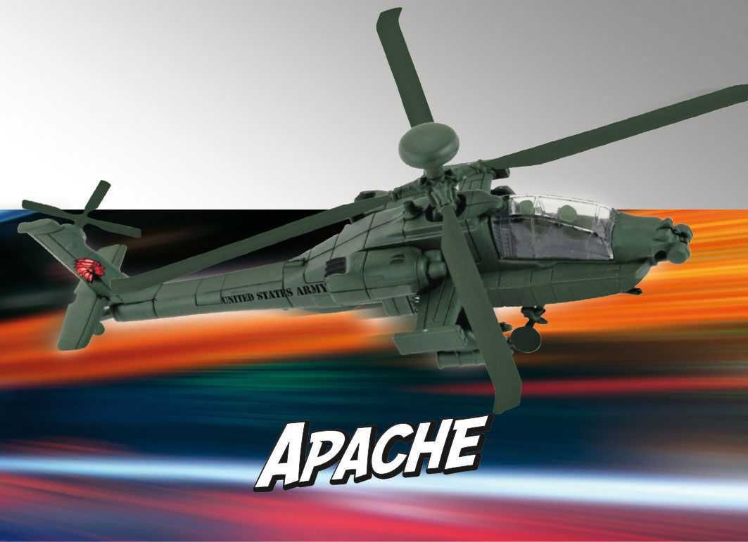 REVELL Build & Play vrtulník 06453 - AH-64 Apache (1:100) - obrázek 3