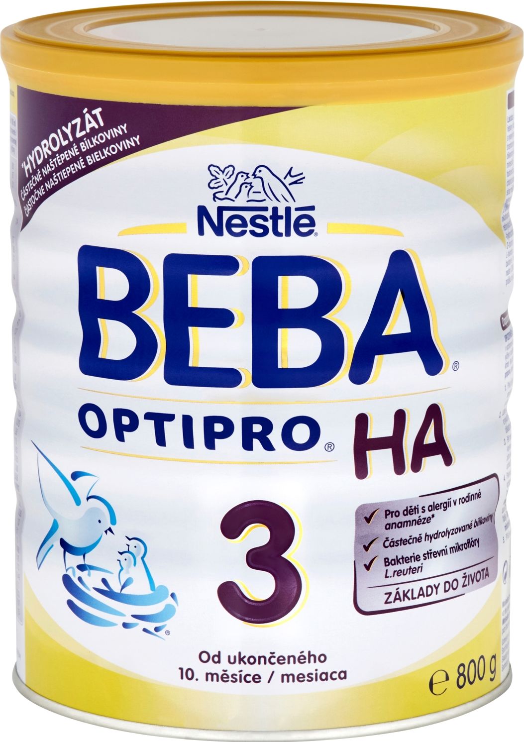 6x BEBA OPTIPRO HA 3 (800 g) - kojenecké mléko - obrázek 2