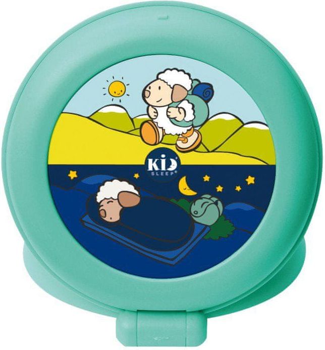 Kid'Sleep Tréninkový budík GLOBETROTTER Water Green - obrázek 1