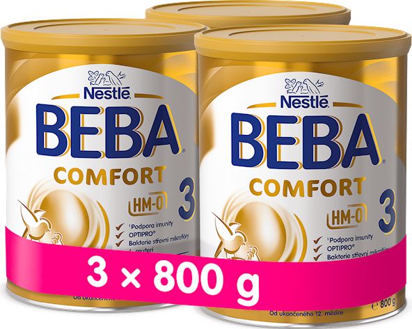 BEBA COMFORT 2 HM-O 3x800g - obrázek 1