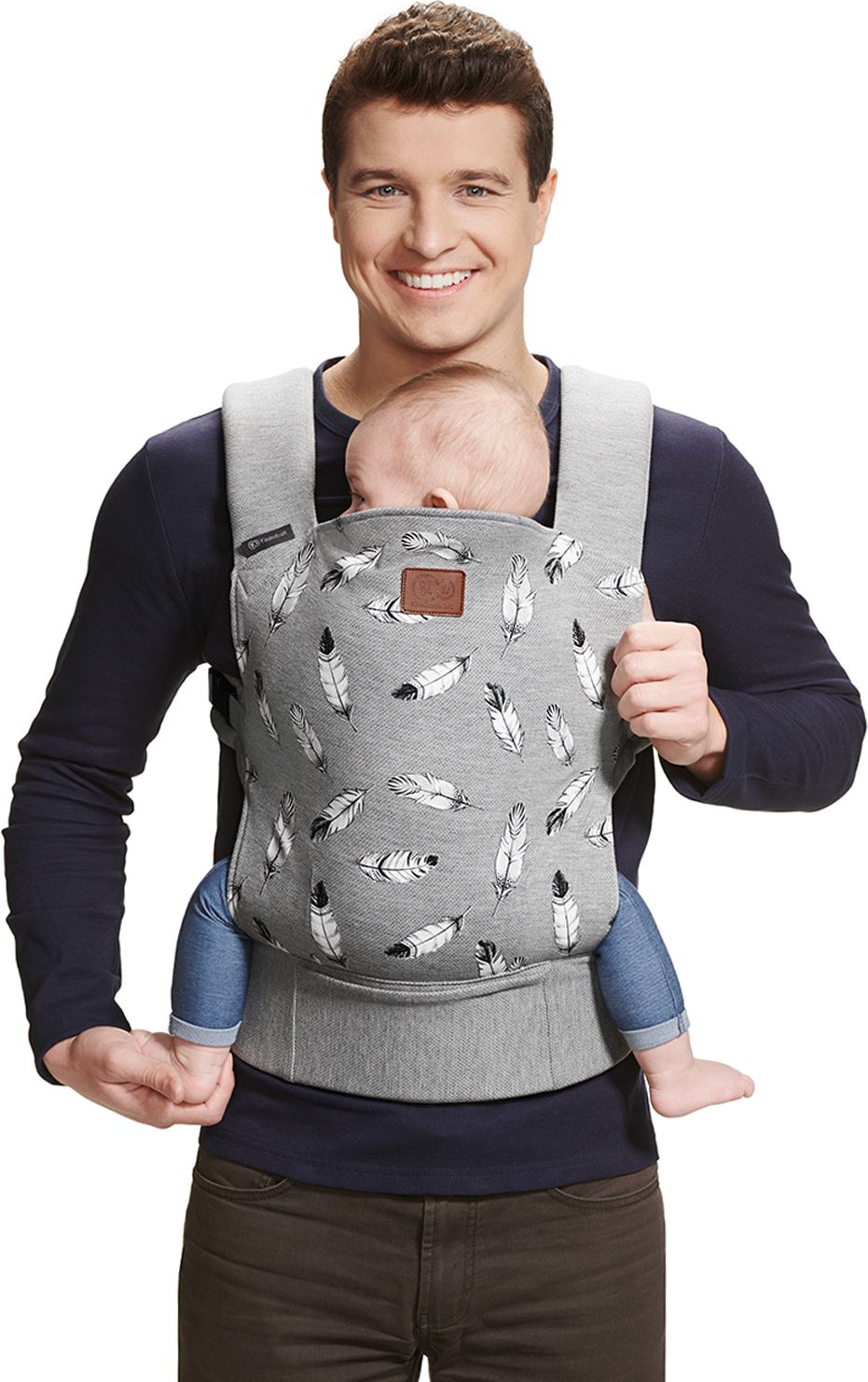 KinderKraft nosítko MILO grey - obrázek 1