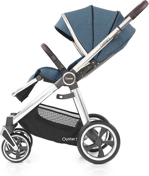 BABYSTYLE OYSTER 3 Sportovní kočárek s pláštěnkou Regatta/Mirror rám 2019 - obrázek 2