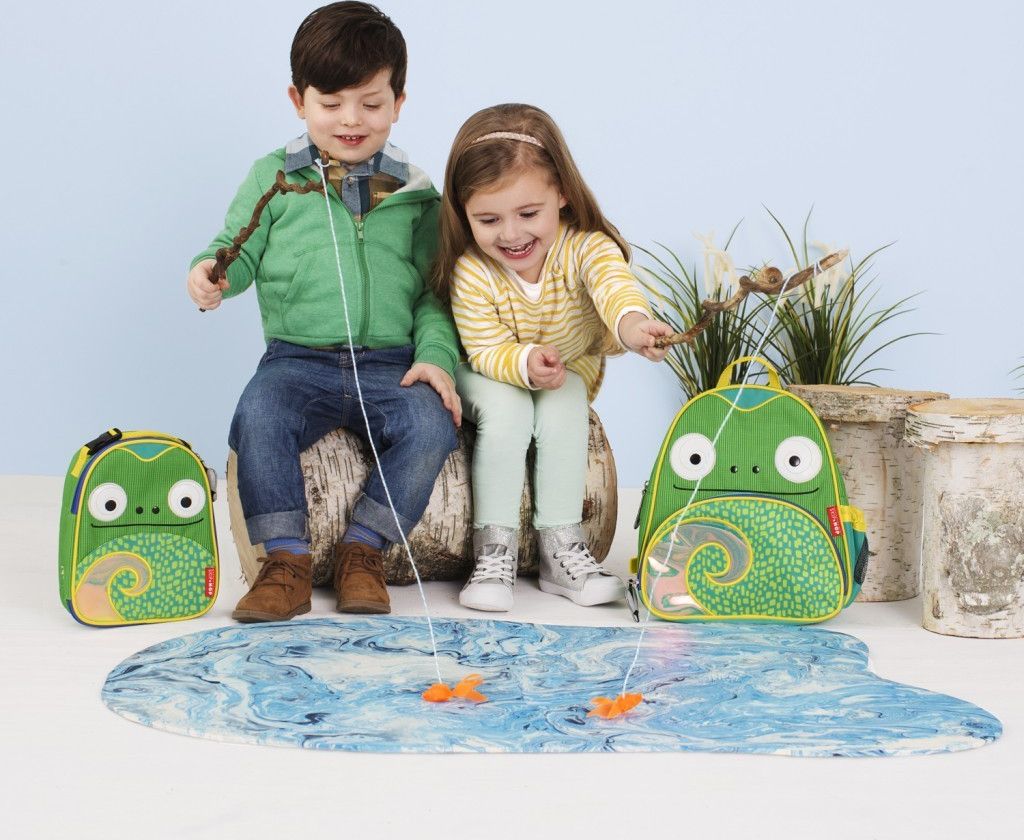 SKIP HOP Zoo Batoh - Chameleon - obrázek 2