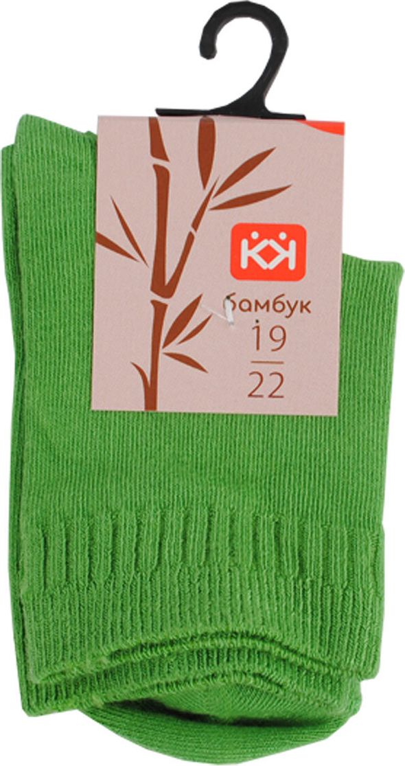 Kolev & Kolev Bambusové ponožky KK zelené Velikost: 19 - 22 - obrázek 1
