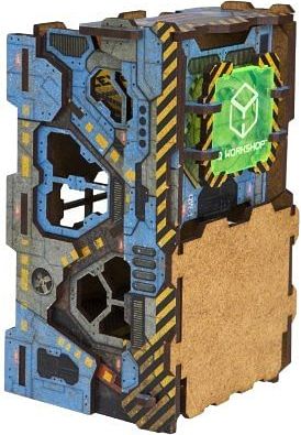 Q-Workshop Color Tech Dice Tower - obrázek 2