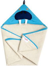 3 SPROUTS HOODED TOWEL - OSUŠKA S KAPUCÍ - MROŽ - obrázek 1