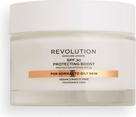 Revolution Denní krém pro normální až mastnou pleť Revolution Skincare (Moisture Cream SPF 30 Normal to Oily Skin)  50 ml - obrázek 1