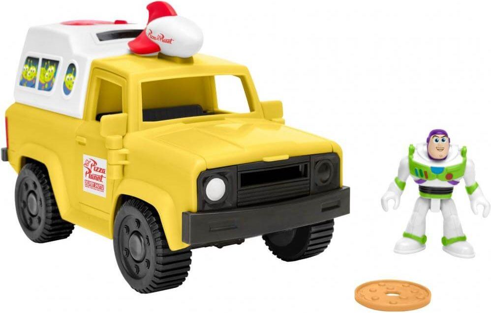 Mattel Toy Story Buzz Rakeťák a auto Pizza Planet - obrázek 1