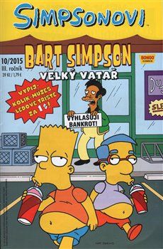 Bart Simpson 10/2015: Velký vatař - Matt Groening - obrázek 1