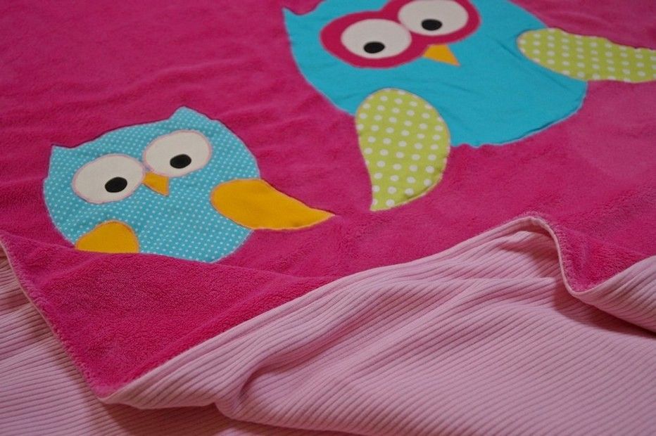 PŘEHOZ NA POSTEL / DEKA SOVIČKY - obrázek 5