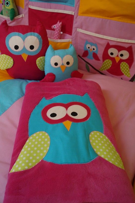 PŘEHOZ NA POSTEL / DEKA SOVIČKY - obrázek 7