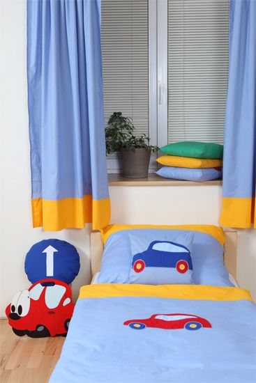 POVLAK NA POLŠTÁŘEK AUTO MODRÉ - obrázek 5