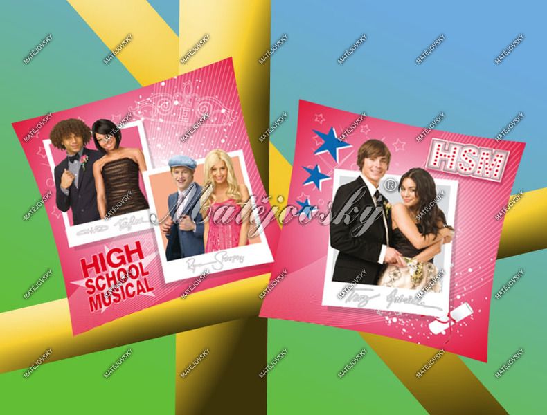 POVLAK NA POLŠTÁŘEK HIGH SCHOOL MUSICAL - obrázek 1