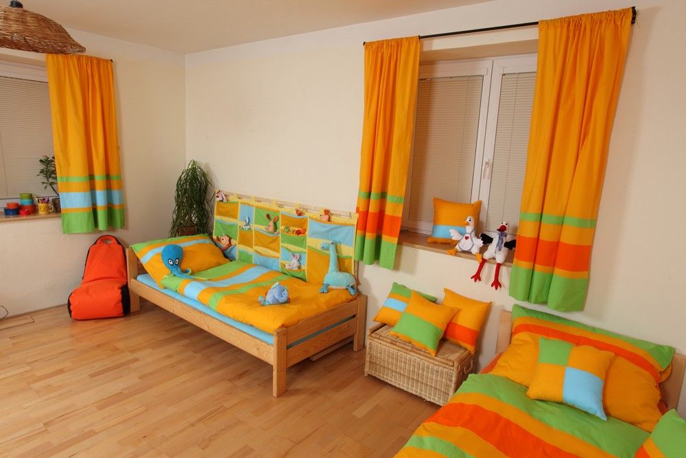DĚTSKÉ POVLEČENÍ 140x200 BARVY - ORANŽOVÉ - obrázek 3