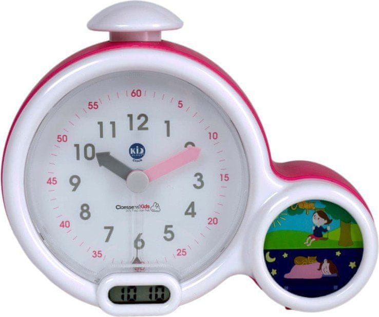 Kid'Sleep tréninkový budík CLOCK Pink - obrázek 1
