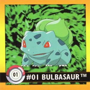 POKEMON Artbox - 01 Bulbasaur - obrázek 1